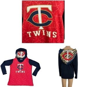 Minnesota Twins Major League Baseball Long Sleeve Lightweight Hoodie size XL